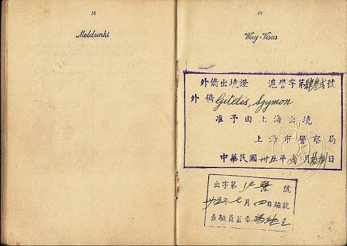 Polish passports -  refugees - Tokyo