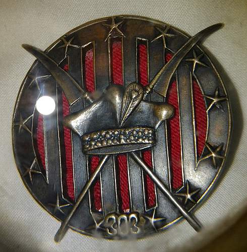 Polish badge 303