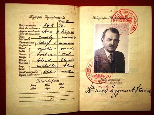 Passport 1939-Katyn victim