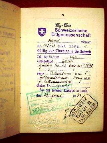 Passport 1939-Katyn victim