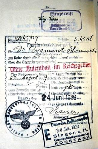 Passport 1939-Katyn victim