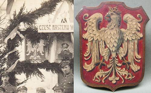 Polish Second Republic Wall Eagles