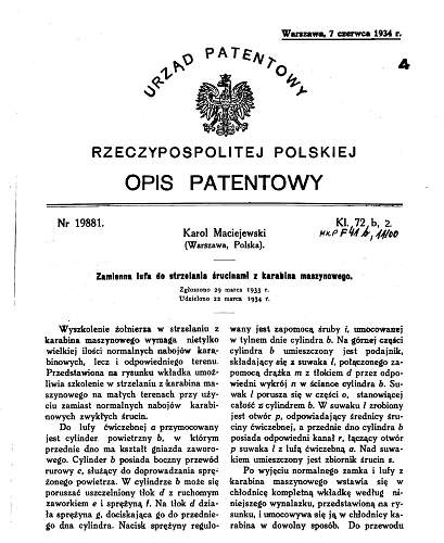 Pistols, Rifles, Machine Guns and Crew Served Weapons of Partitioned Poland and the Polish 2nd Republic