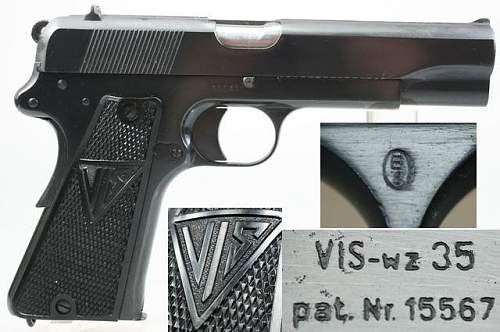 Original Pre-war Vis Holster with Vis Pistol