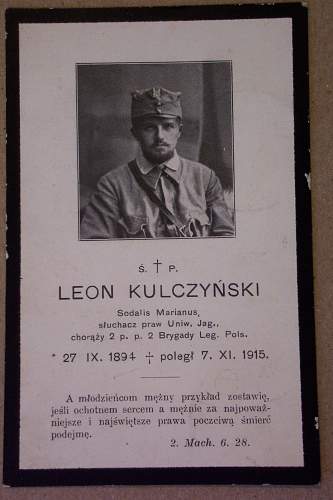 Polish Legions in WWI