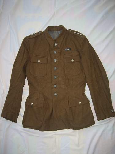 Wz.36 Polish Army Captain's tailor made Field Tunic, claimed to have belonged to &quot;Chrab&#261;szcz&quot; Komendant Kpt. Kazimierz Blajer ps. &quot;Kanis&quot;