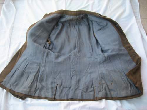 Wz.36 Polish Army Captain's tailor made Field Tunic, claimed to have belonged to &quot;Chrab&#261;szcz&quot; Komendant Kpt. Kazimierz Blajer ps. &quot;Kanis&quot;