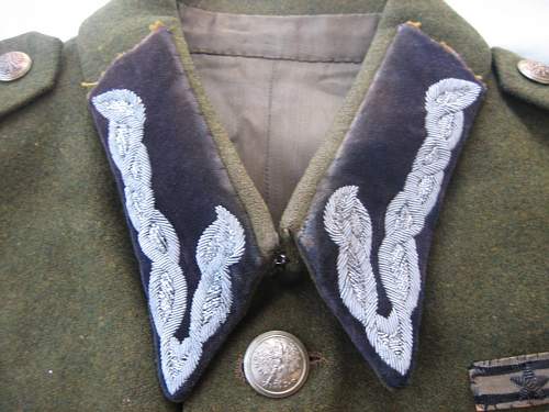 Another Wz.36 Polish Army Captain's tailor made Field ? Tunic, claimed to have belonged to &quot;Chrab&#261;szcz&quot; Komendant Kpt. Kazimierz Blajer ps. &quot;Kanis&quot;