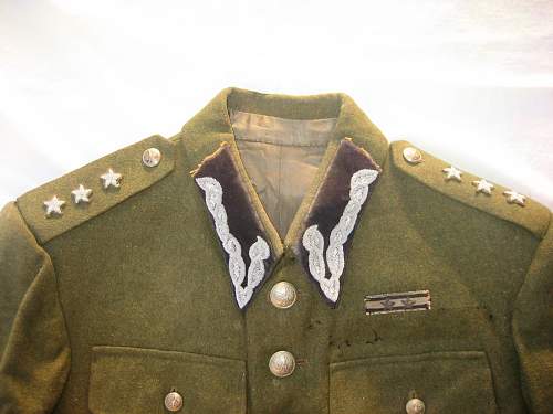 Another Wz.36 Polish Army Captain's tailor made Field ? Tunic, claimed to have belonged to &quot;Chrab&#261;szcz&quot; Komendant Kpt. Kazimierz Blajer ps. &quot;Kanis&quot;