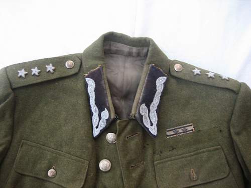 Another Wz.36 Polish Army Captain's tailor made Field ? Tunic, claimed to have belonged to &quot;Chrab&#261;szcz&quot; Komendant Kpt. Kazimierz Blajer ps. &quot;Kanis&quot;