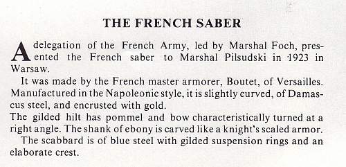 Marshal Józef Pi&#322;sudski’s Sabers