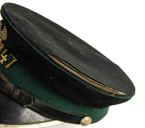 Prewar Polish Policemans (EM version) Prison Guard, Dog Handler's  cap, 100% original prewar, please ?