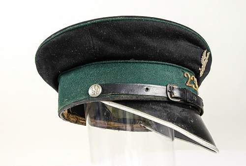 Prewar Polish Policemans (EM version) Prison Guard, Dog Handler's  cap, 100% original prewar, please ?