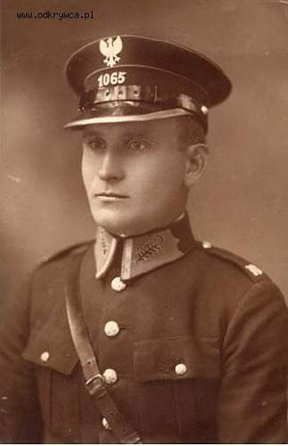 Prewar Polish Policemans (EM version) Prison Guard, Dog Handler's  cap, 100% original prewar, please ?