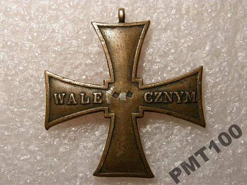 Cross of Valour (Krzy&#380; Walecznych) – Pre-WW2 Types