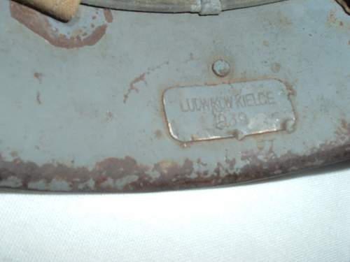 Wz.31 Polish Helmet (non-salamander - smooth paint) - 100% original ? Would have been used by Airforce, Navy, OPL, LOPP ?