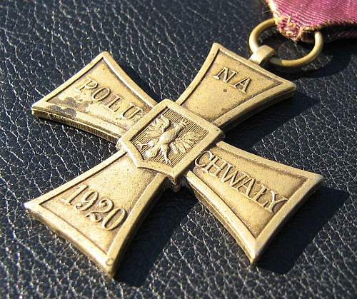 Cross of Valour (Krzy&#380; Walecznych) – Pre-WW2 Types