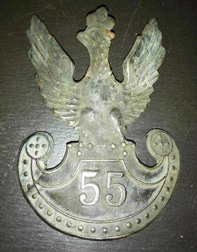 Polish Eagle badge I.D.