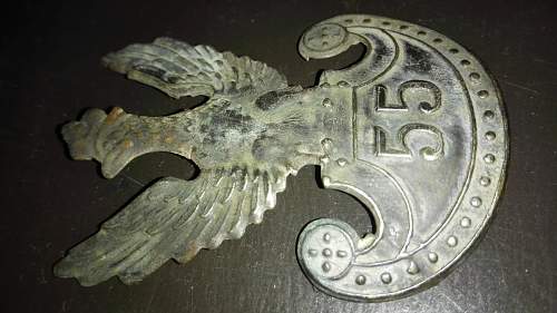 Polish Eagle badge I.D.