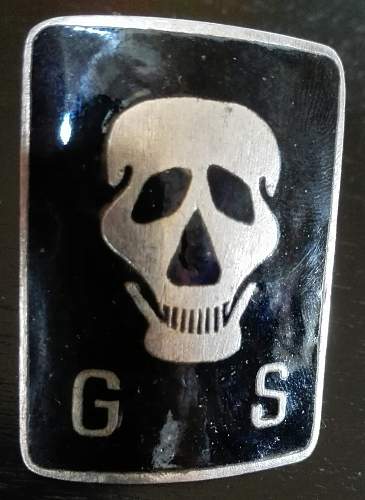 GS badge(Gora Stracenia). Defence of Lwow.1918