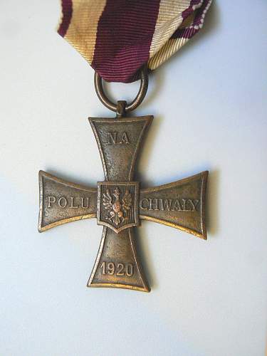 Cross of Valour (Krzy&#380; Walecznych) – Pre-WW2 Types