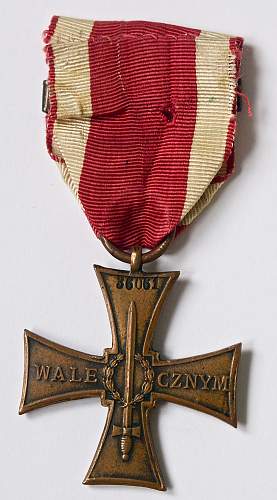 Cross of Valour (Krzy&#380; Walecznych) – Pre-WW2 Types