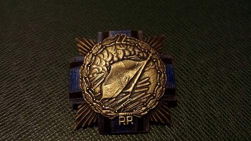 Pre-war Badge thread