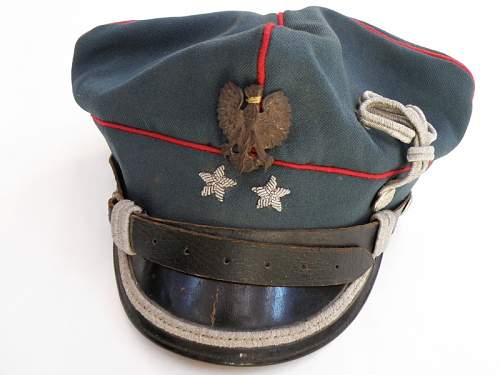 Prewar Polish Wielkopolska Army Lieutenant's 1919 Cap, 100% original Prewar, please ?