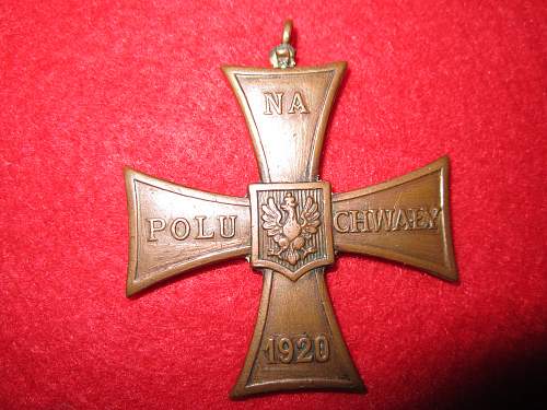 Cross of Valour (Krzy&#380; Walecznych) – Pre-WW2 Types