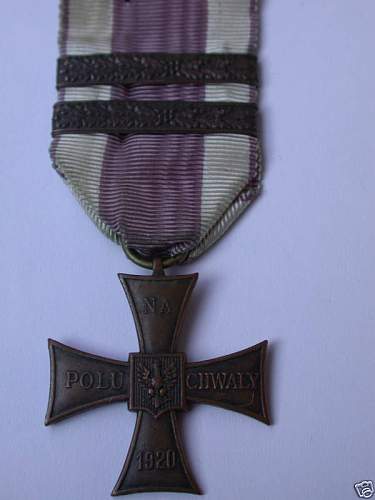 Cross of Valour (Krzy&#380; Walecznych) – Pre-WW2 Types