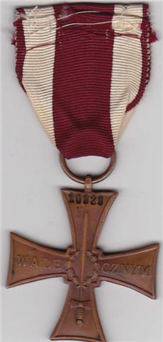 Cross of Valour (Krzy&#380; Walecznych) – Pre-WW2 Types