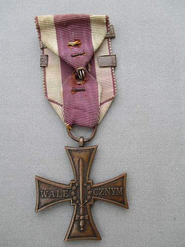 Cross of Valour (Krzy&#380; Walecznych) – Pre-WW2 Types