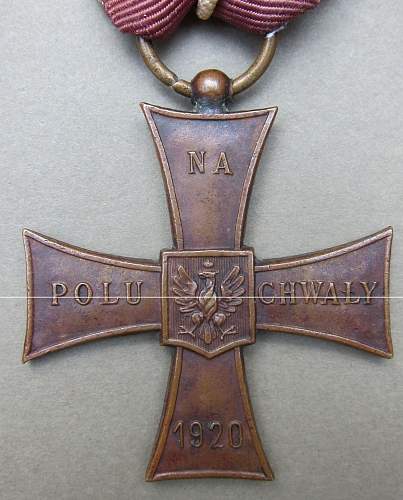 Cross of Valour (Krzy&#380; Walecznych) – Pre-WW2 Types