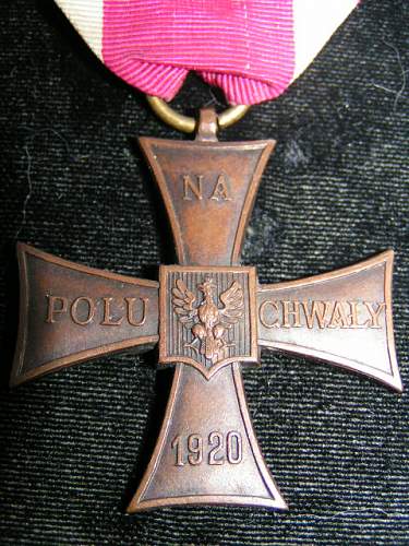 Cross of Valour (Krzy&#380; Walecznych) – Pre-WW2 Types