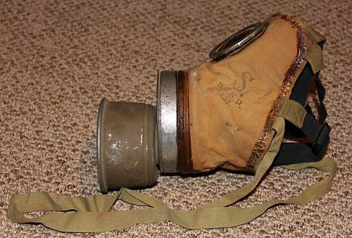 Polish wz.24 Gasmask with Canister