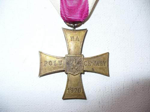 Cross of Valour (Krzy&#380; Walecznych) – Pre-WW2 Types