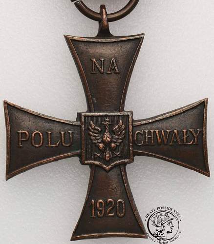 Cross of Valour (Krzy&#380; Walecznych) – Pre-WW2 Types