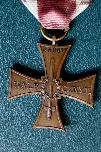 Cross of Valour (Krzy&#380; Walecznych) – Pre-WW2 Types