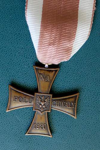 Cross of Valour (Krzy&#380; Walecznych) – Pre-WW2 Types