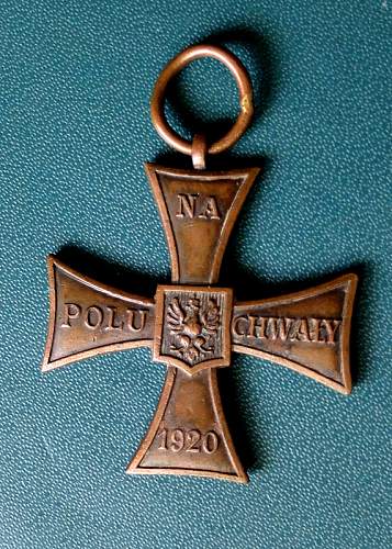 Cross of Valour (Krzy&#380; Walecznych) – Pre-WW2 Types