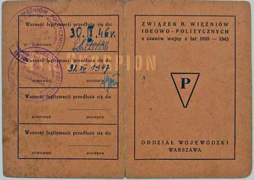 Polish Forced Labour (Zwangsarbeiter/Fremdarbeiter) collection