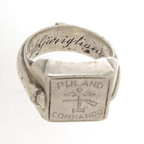 WW2 Polish Commando Ring.