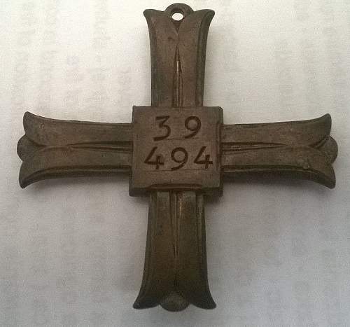 Monte Cassino cross