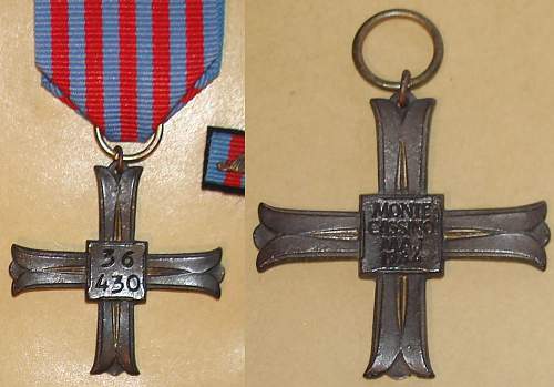 Monte Cassino cross