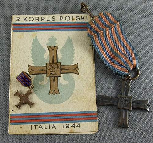 Monte Cassino cross