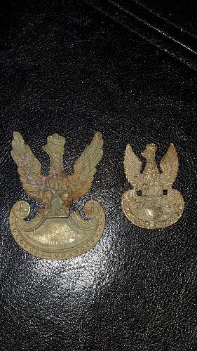 Can anyone help me identify these two badges? I believe they are WWII era.