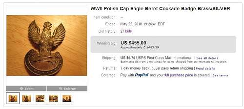 Polish Hat Eagles