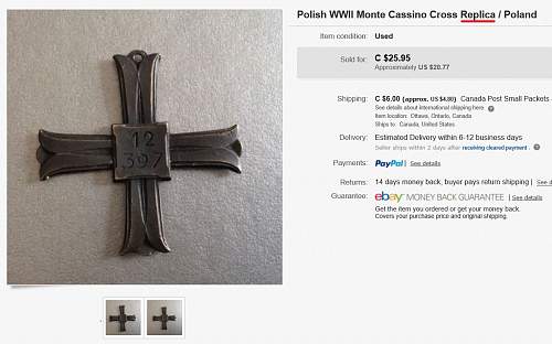 Monte Cassino cross