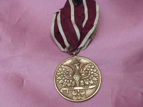 Polish WW2 War Medal