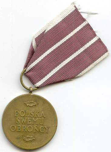 Polish WW2 War Medal